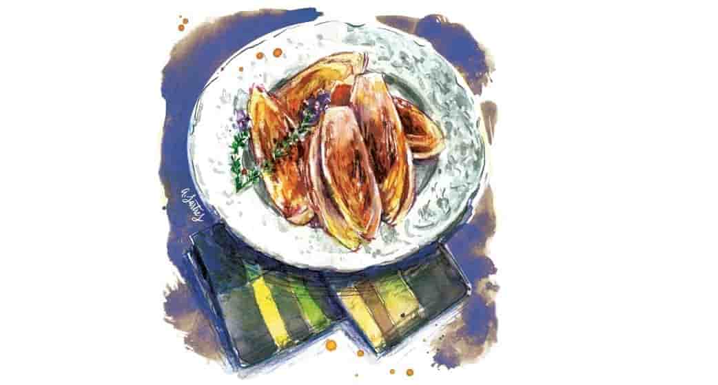 Découvrez la recette des endives de Clément Bonnichon.