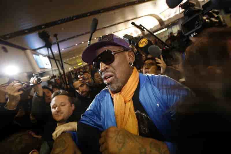 Rodman en désintoxication après son retour de Corée du Nord