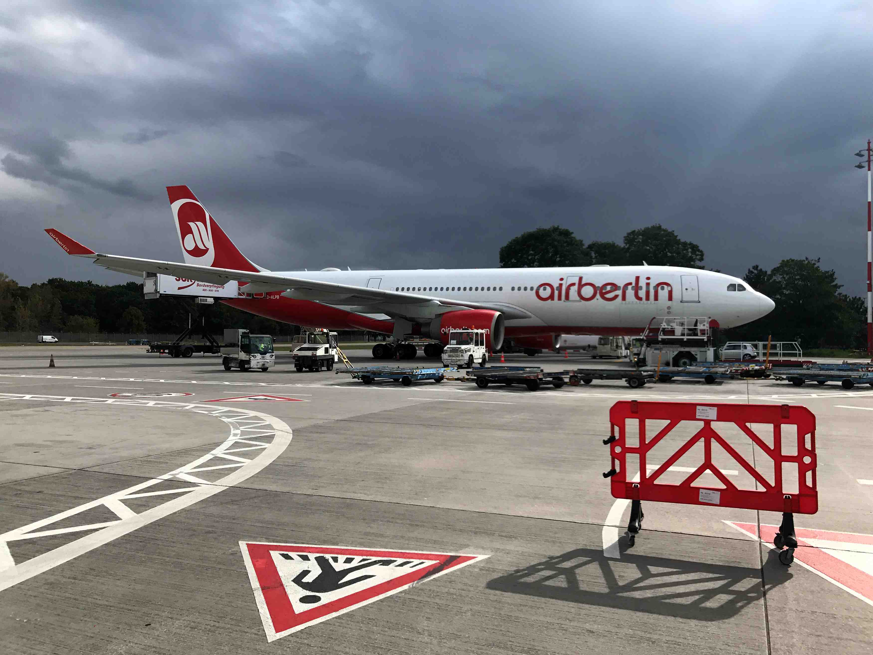 Air berlin: environ 1.400 personnes menacees de licenciement, selon des syndicats