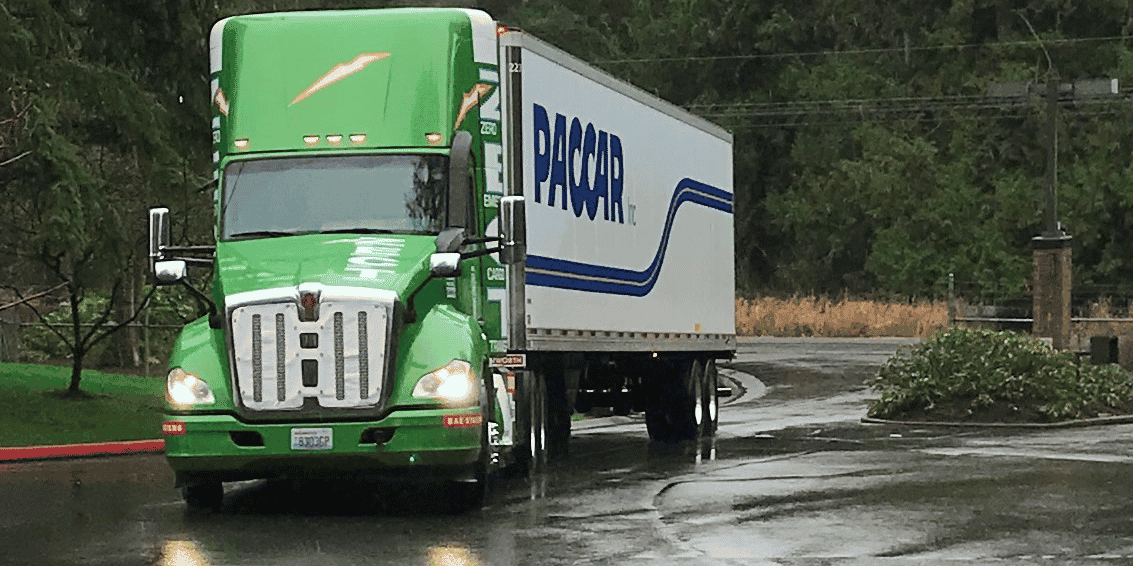 Camion, Kenworth, T680,  zéro émission polluante, pile à hydrogène, Consumer Electronics Show, CES Las Vegas 2018, automobile, truck, moteur,