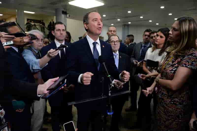 Au proces de trump, l'accusation democrate denonce un "schema corrompu"