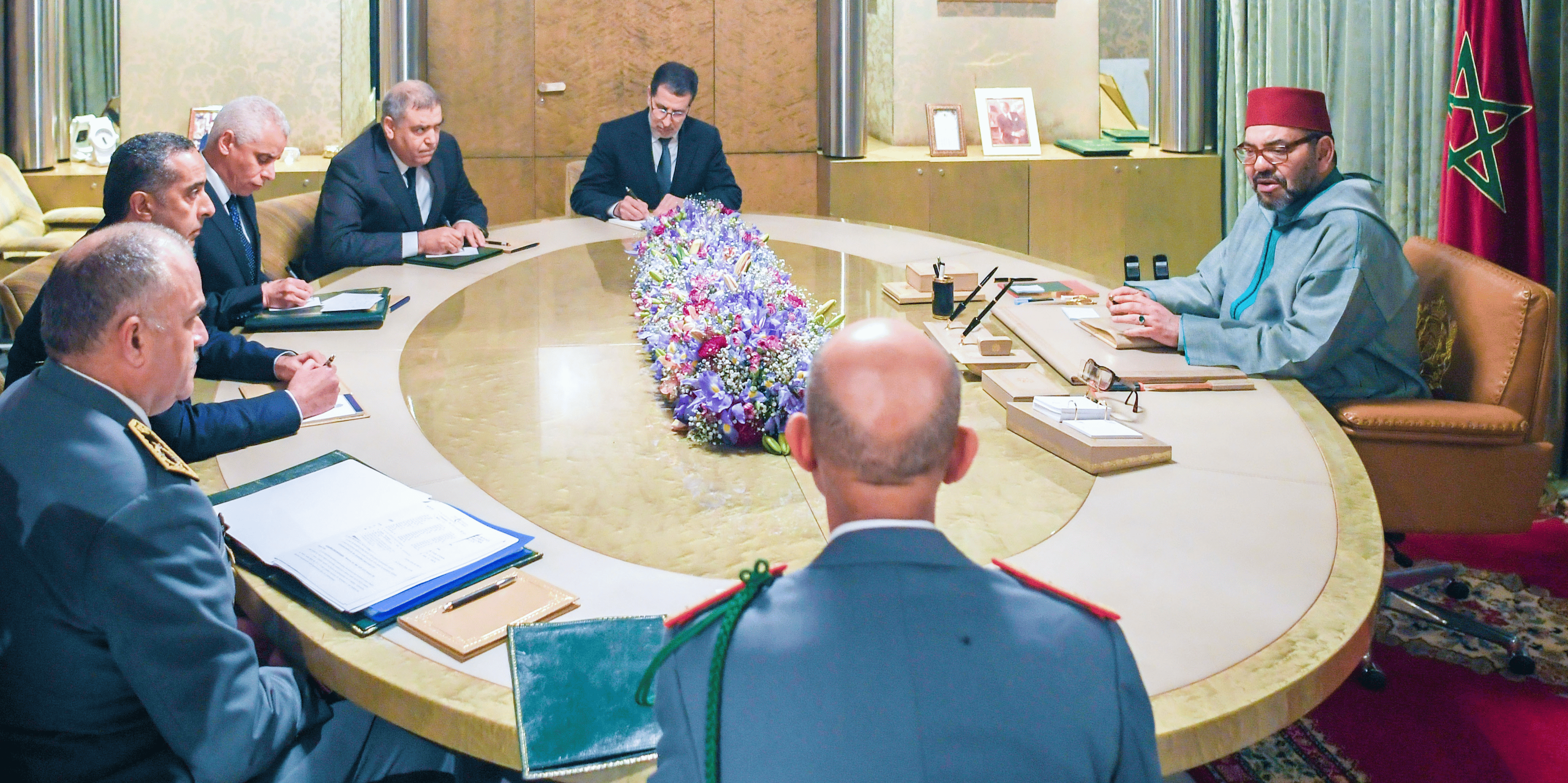 Mohammed VI reunion coronavirus