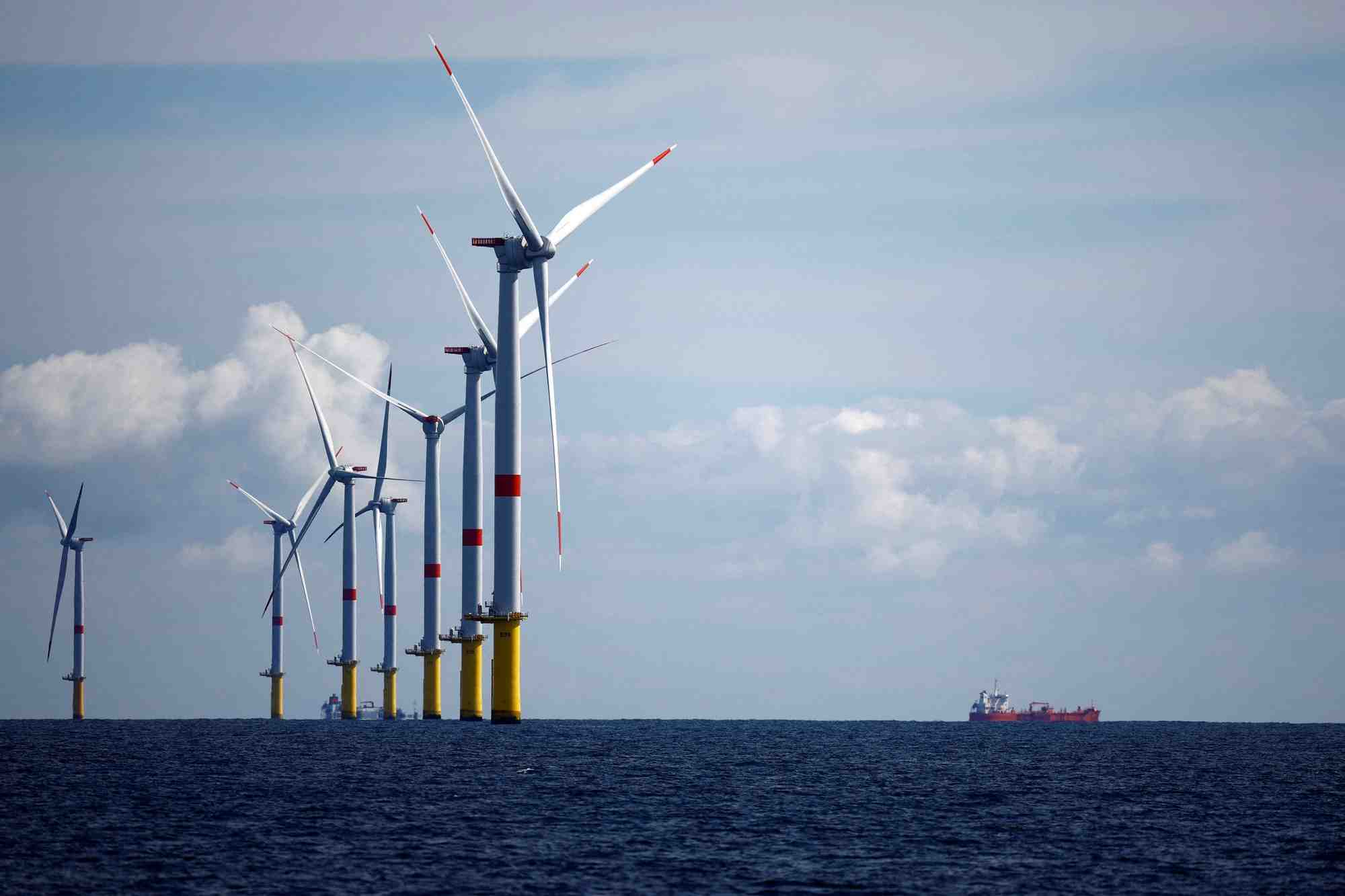 Le parc eolien offshore de saint-nazaire