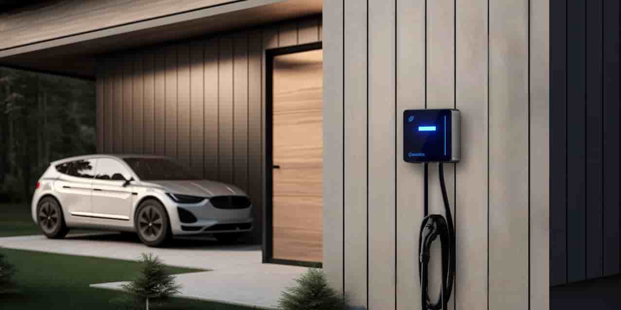 La dernière borne de Qovoltis, baptisée « Qobox mini », est fabriquée à La Ferté-Bernard (Sarthe), par Belink Solutions.