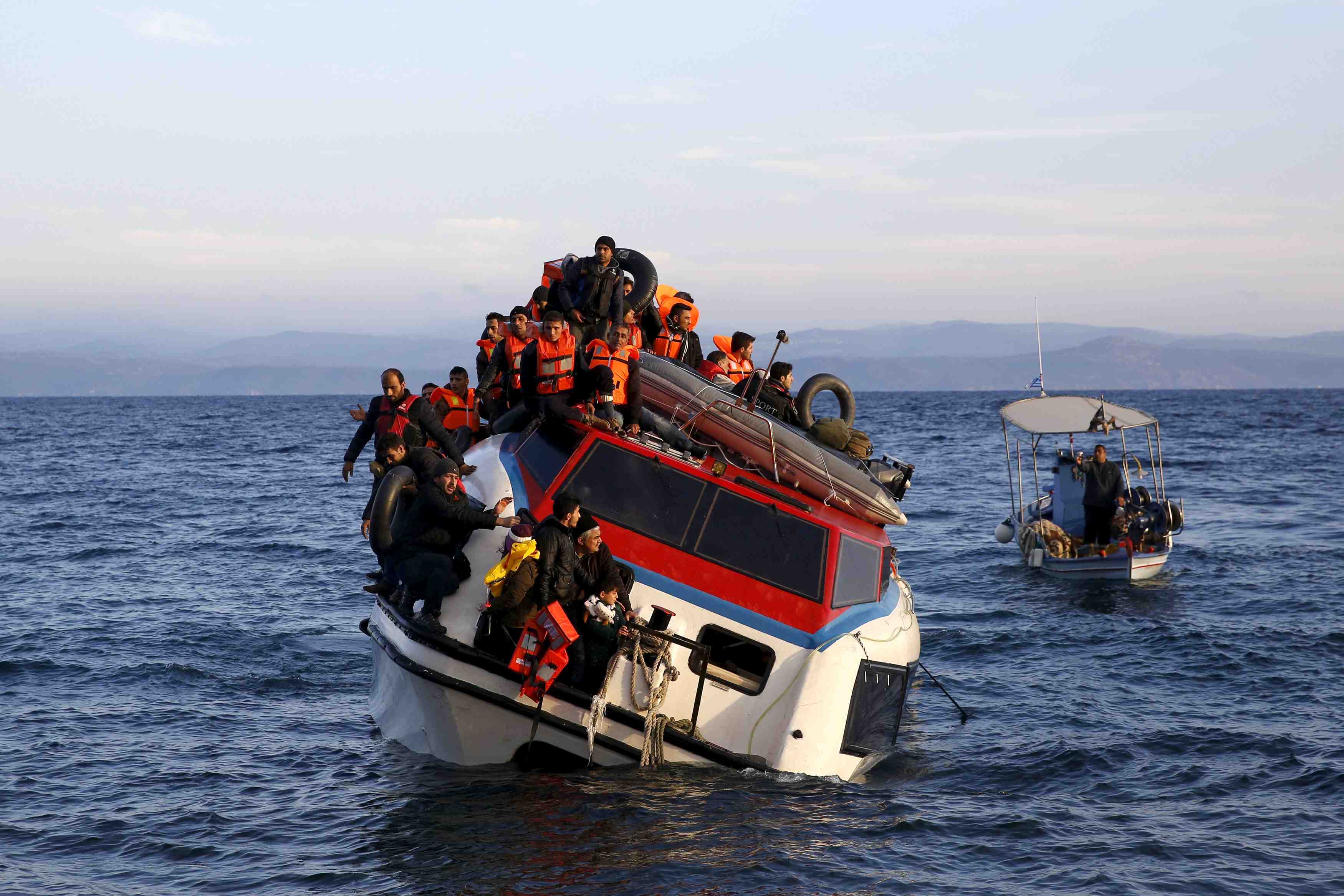 Quelque 144 migrants sauves en grece