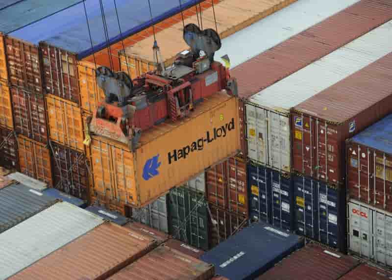 Premier jour de cotation d'hapag-lloyd