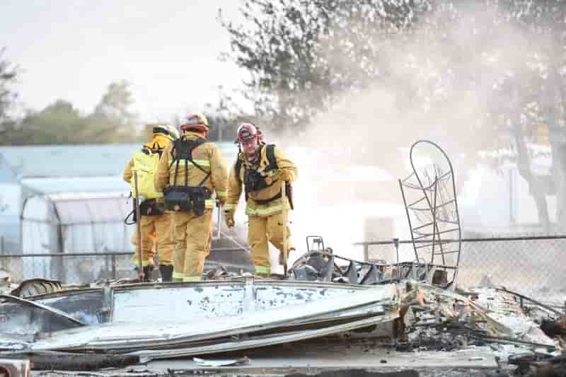 L'incendie en californie en grande partie maitrise