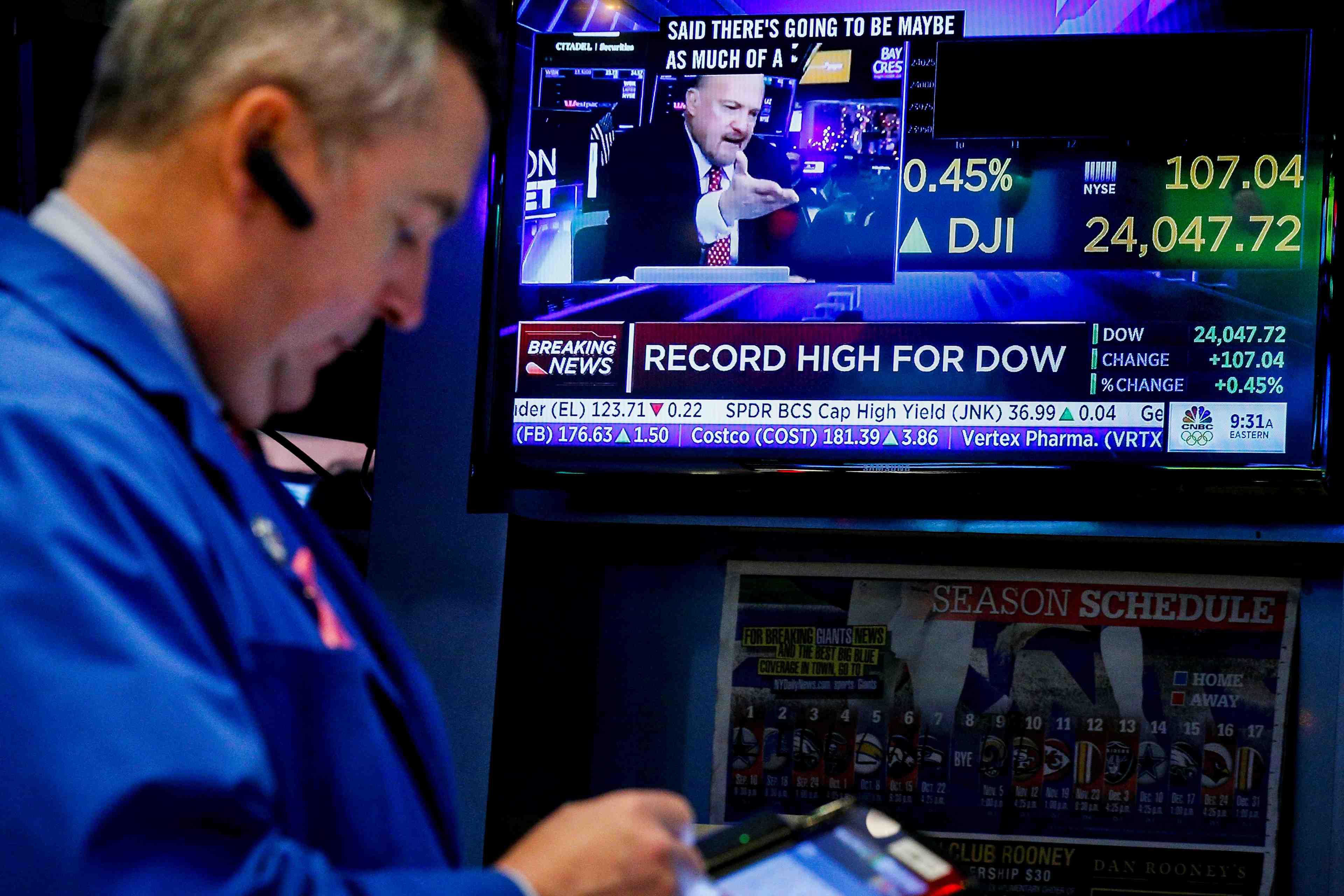 Les marches americains cloturent en hausse