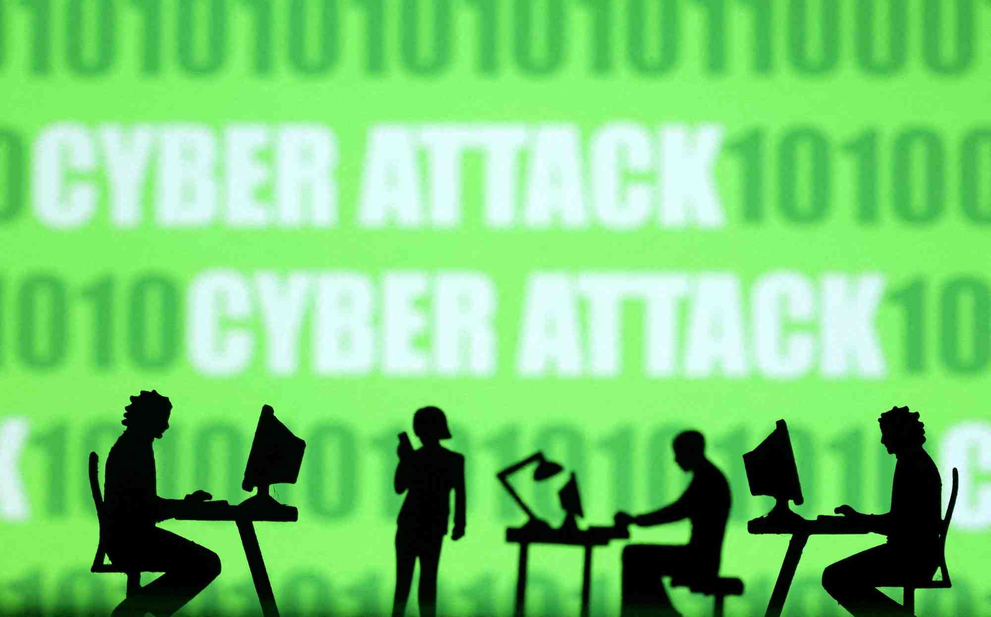 Illustration d'une cyberattaque