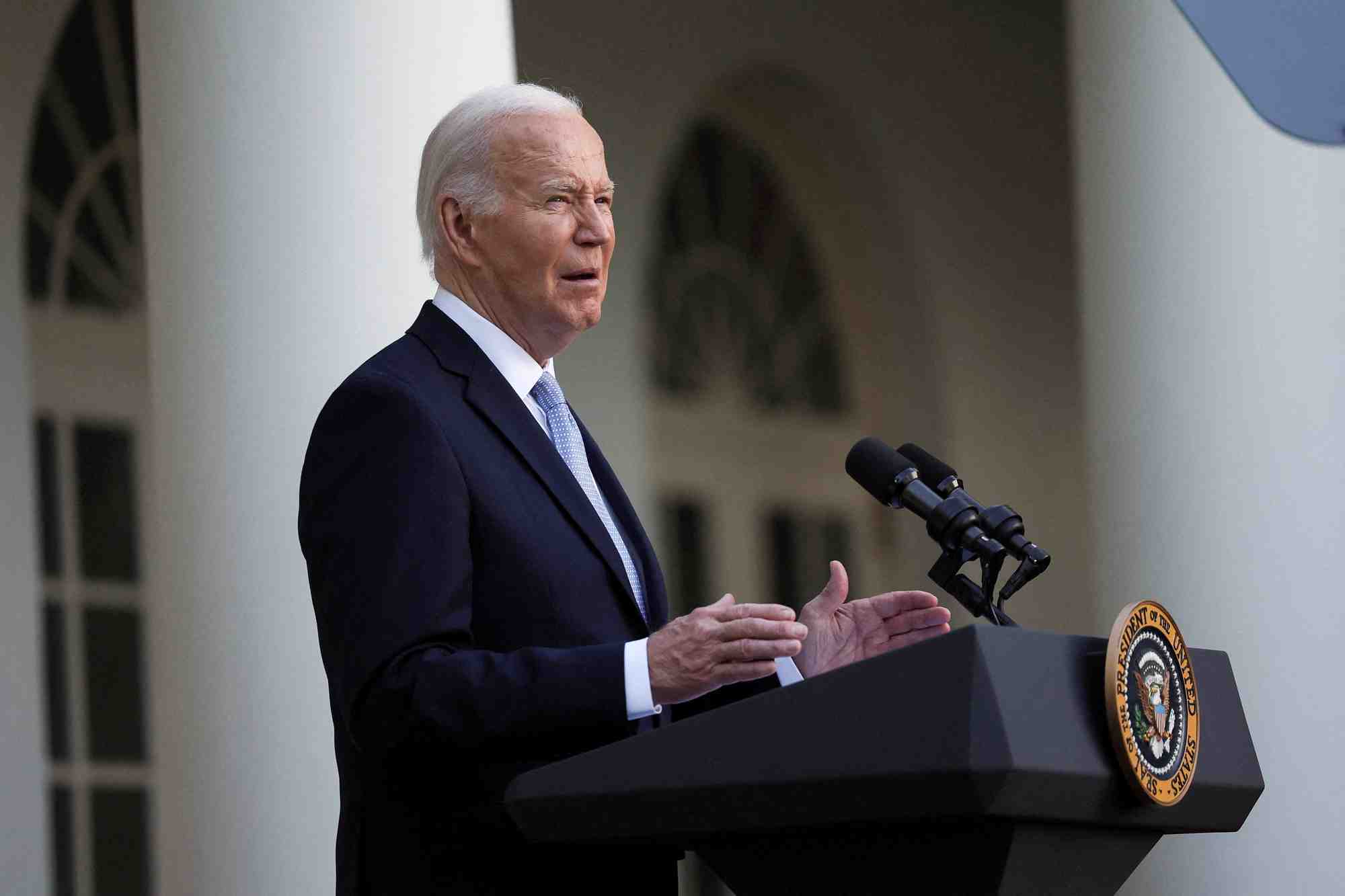 Photo du president americain joe biden