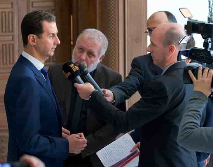 Assad "attend de voir" pour juger la politique de trump