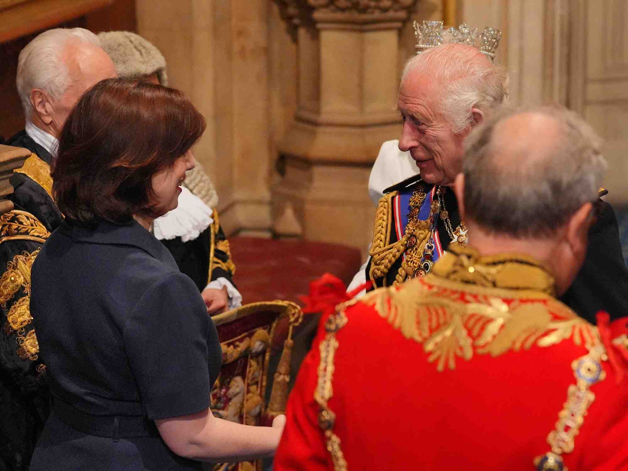 Traditionnel discours du roi devant le parlement britannique