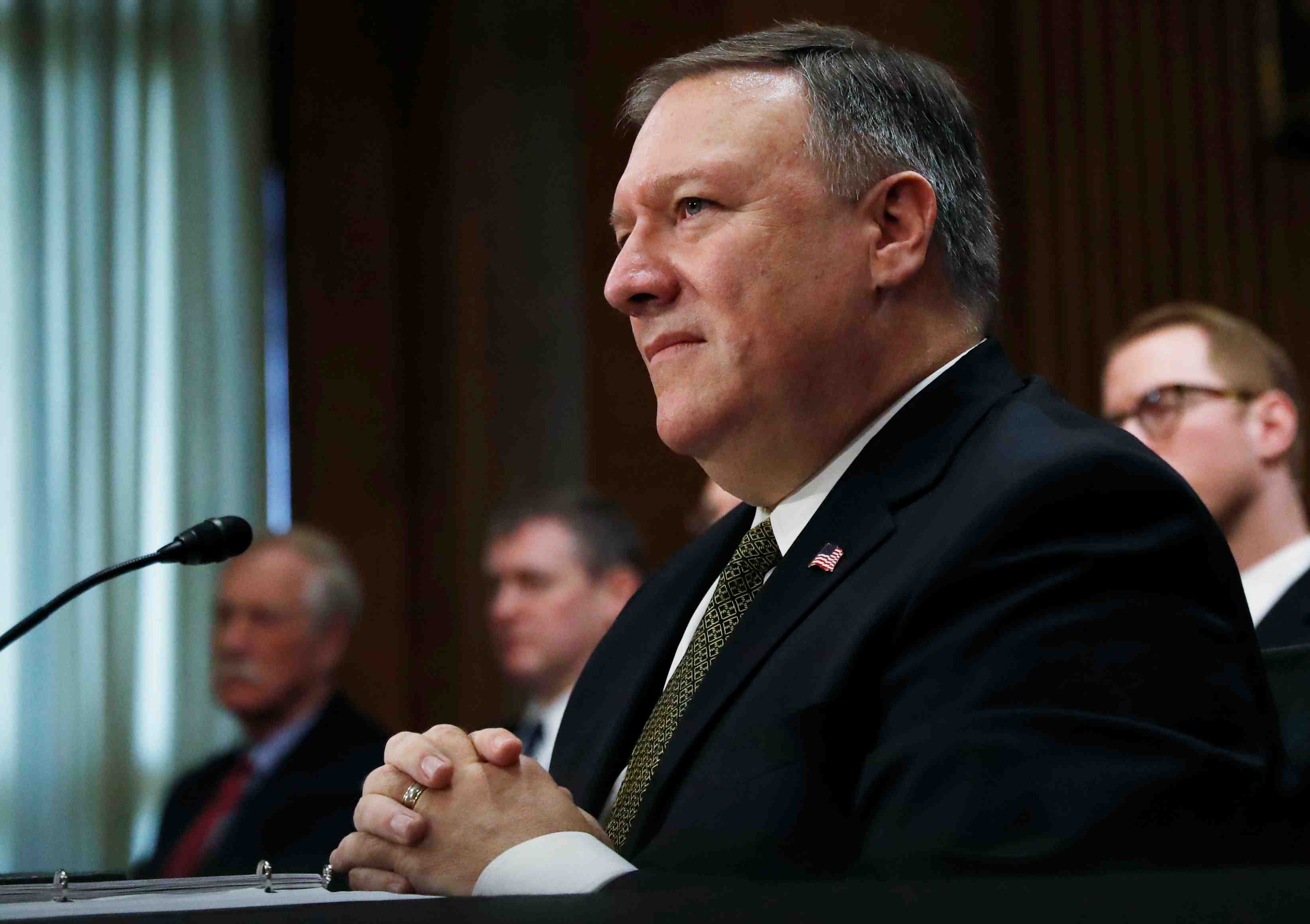 Usa: le senat confirme mike pompeo au poste de secretaire d'etat