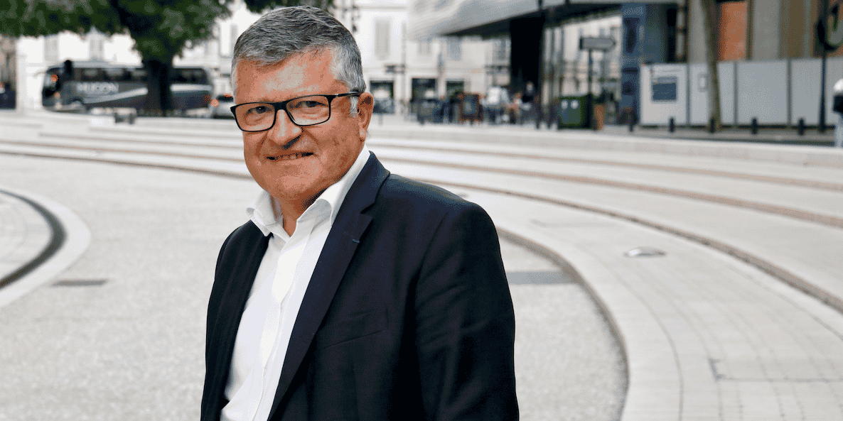 Franck Proust, président (LR) de l'agglomération Nîmes Métropole.
