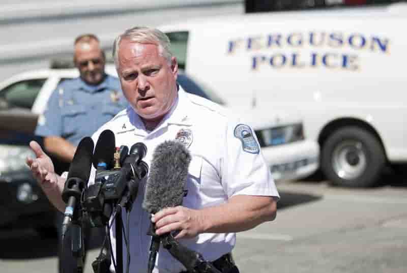 Le chef de la police de ferguson demissionne
