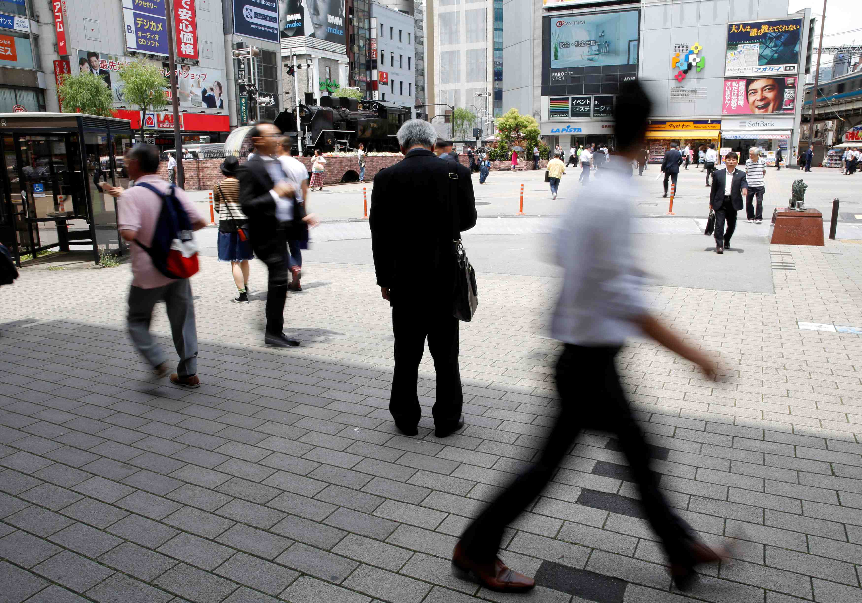 Les depenses des menages au japon en recul de 0,4%