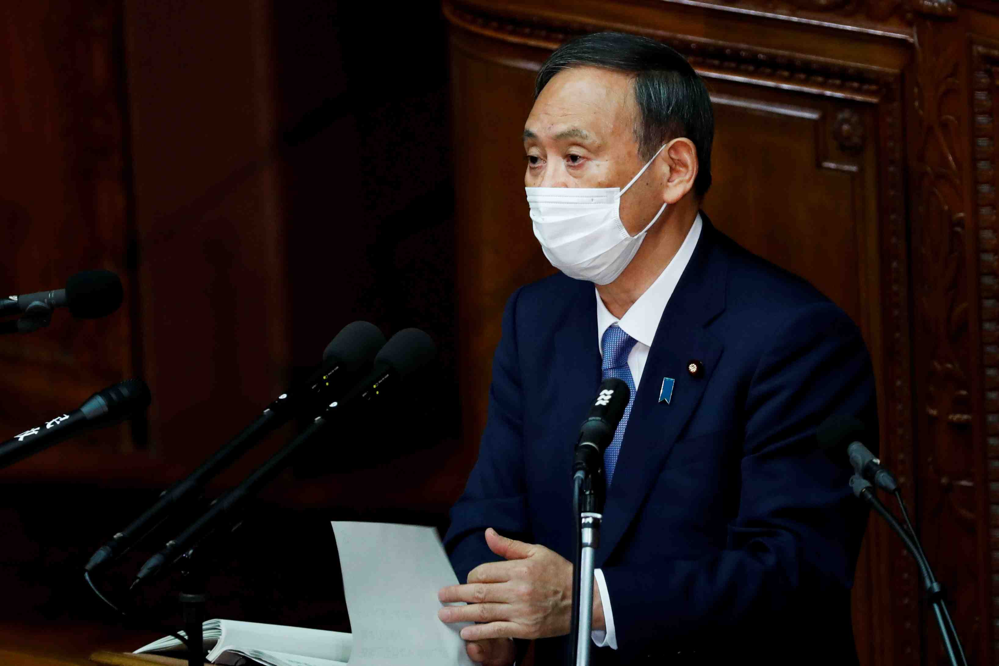 Japon: suga demande la preparation d'un nouveau plan de relance