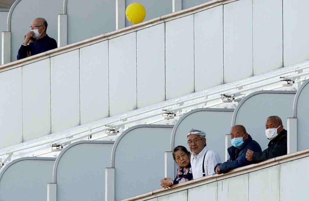 Soixante nouveaux cas de coronavirus sur le bateau de croisiere au japon