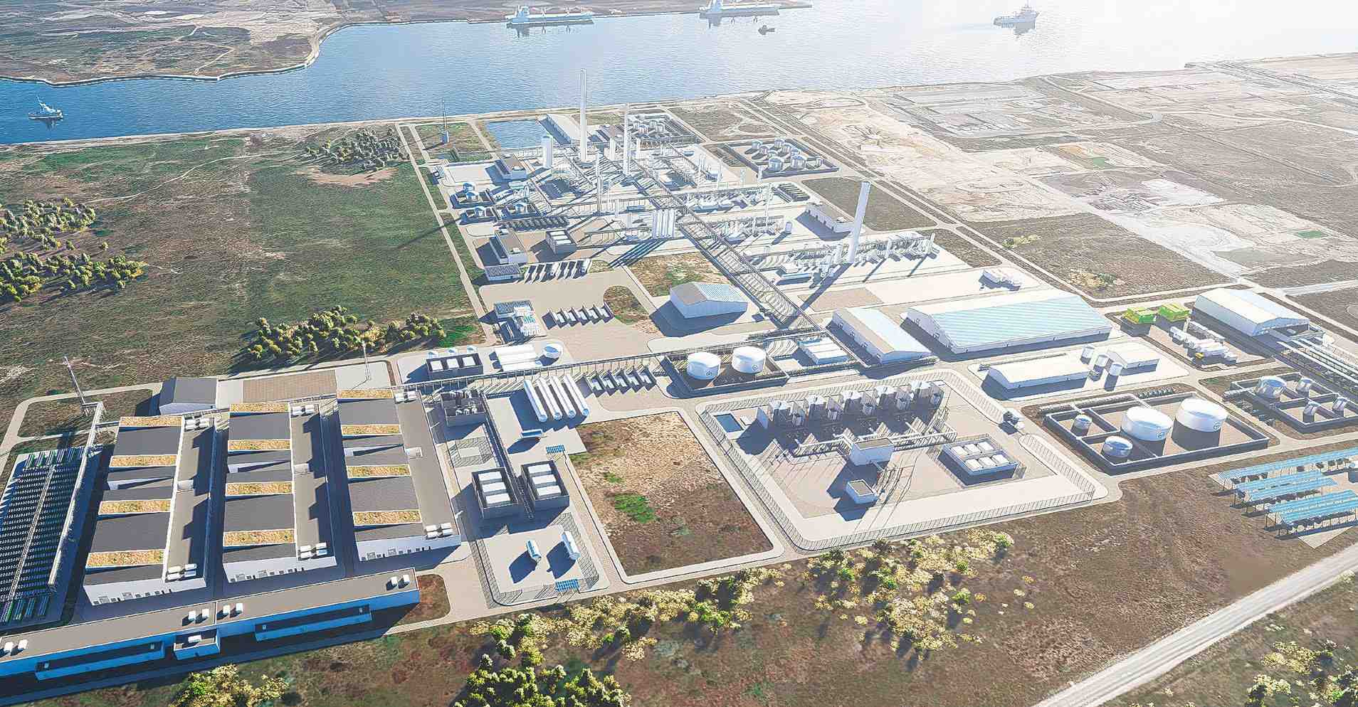 H4 Marseille Fos prévoit de produire 75 000 tonnes de e-SAF par an.