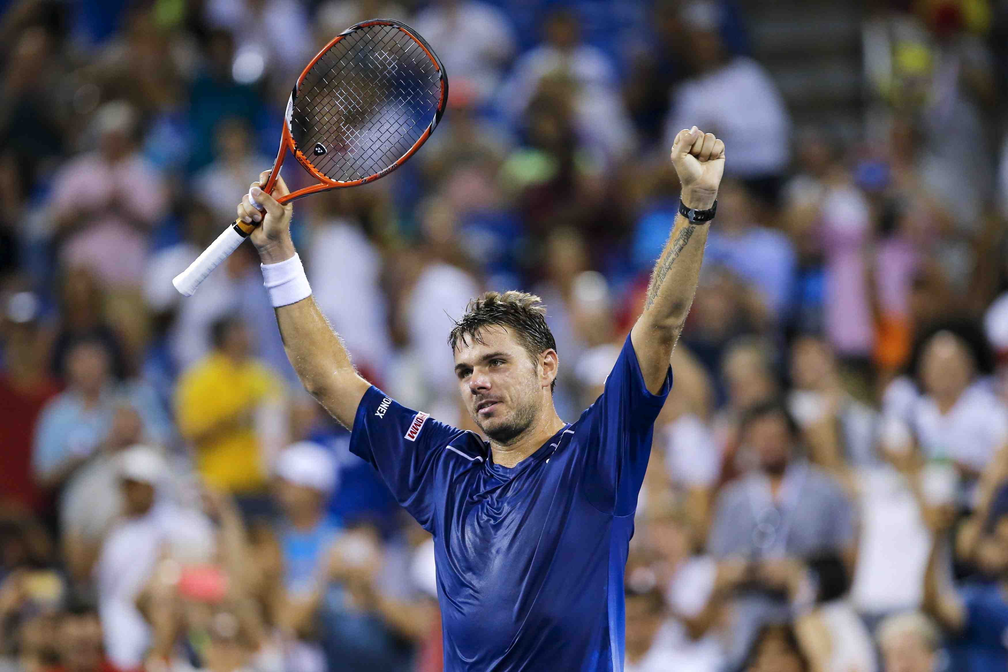 Wawrinka facile contre anderson