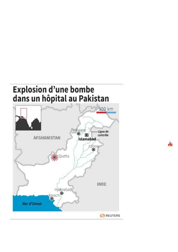 Explosion d'une bombe dans un hopital au pakistan