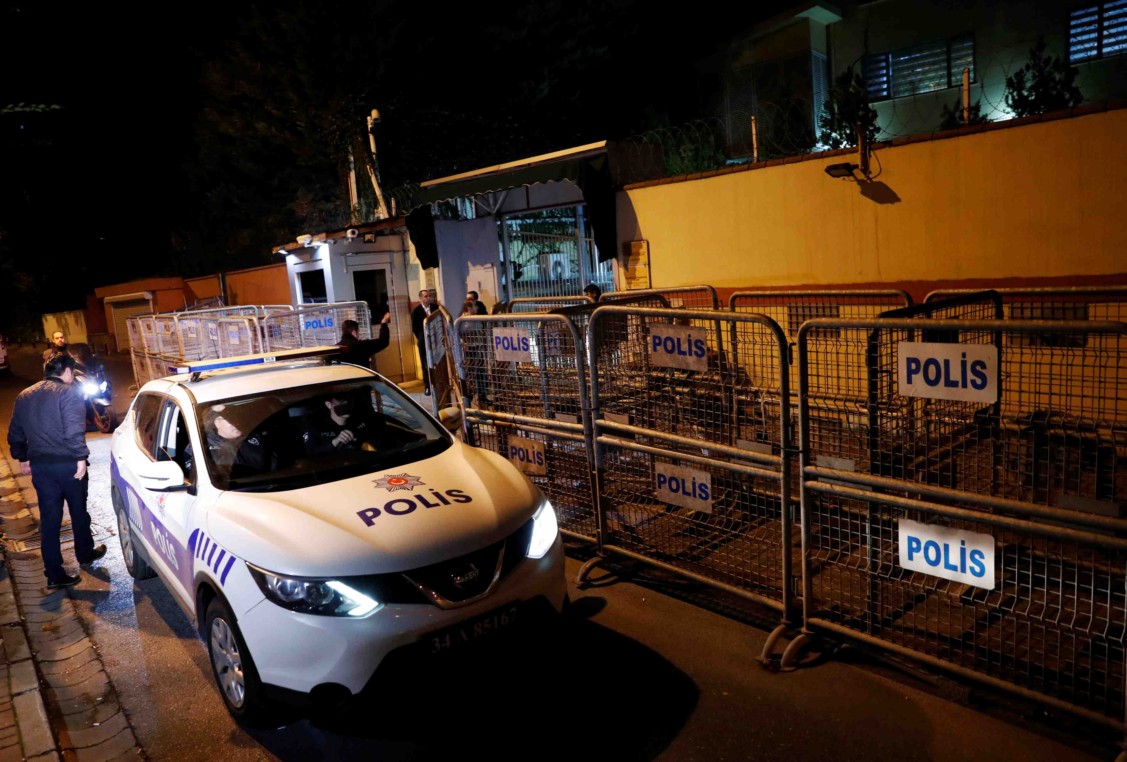 Affaire khashoggi: fin de la perquisition au consulat saoudien d'istanbul