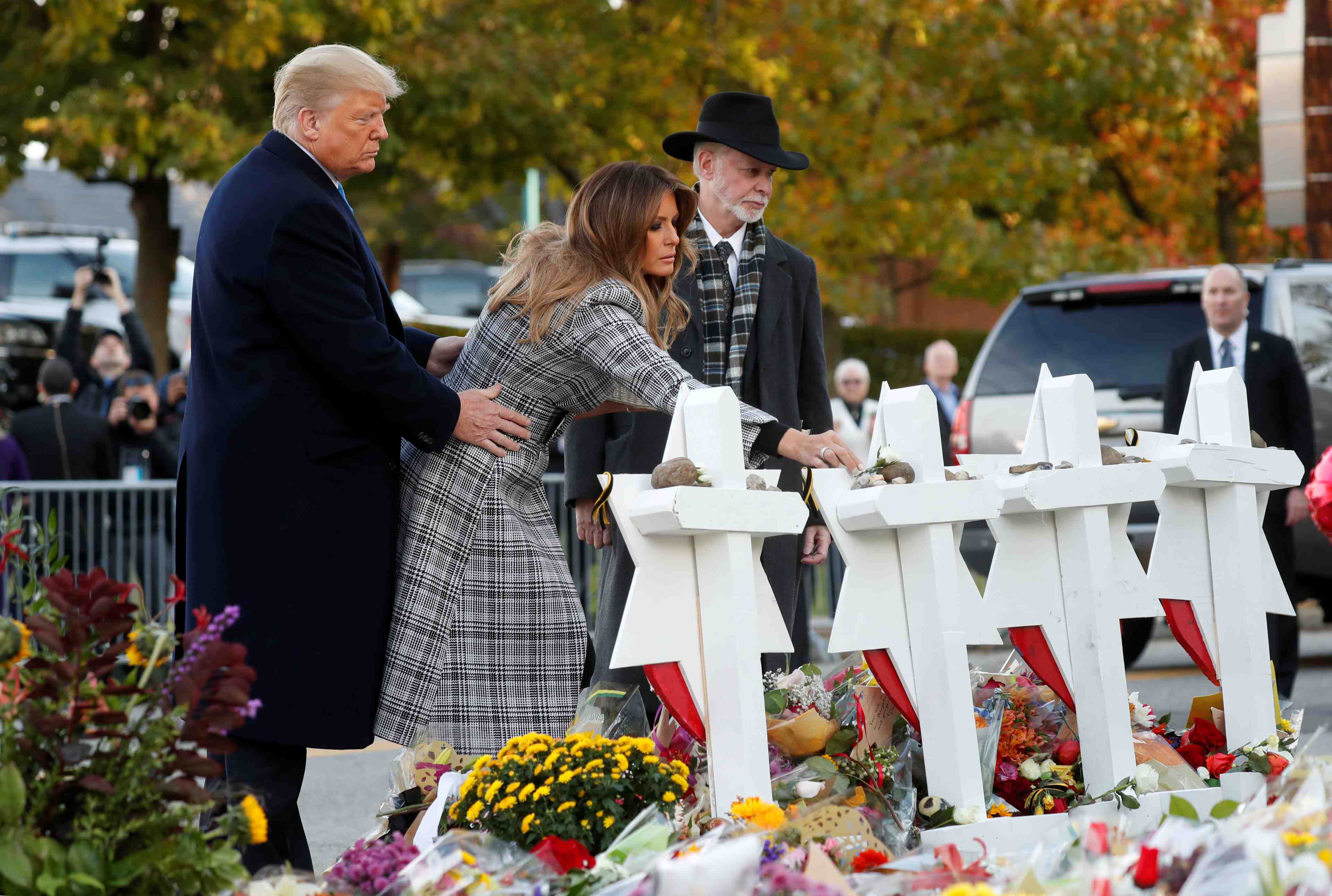 Visite de donald trump a pittsburgh sur fond de polemique