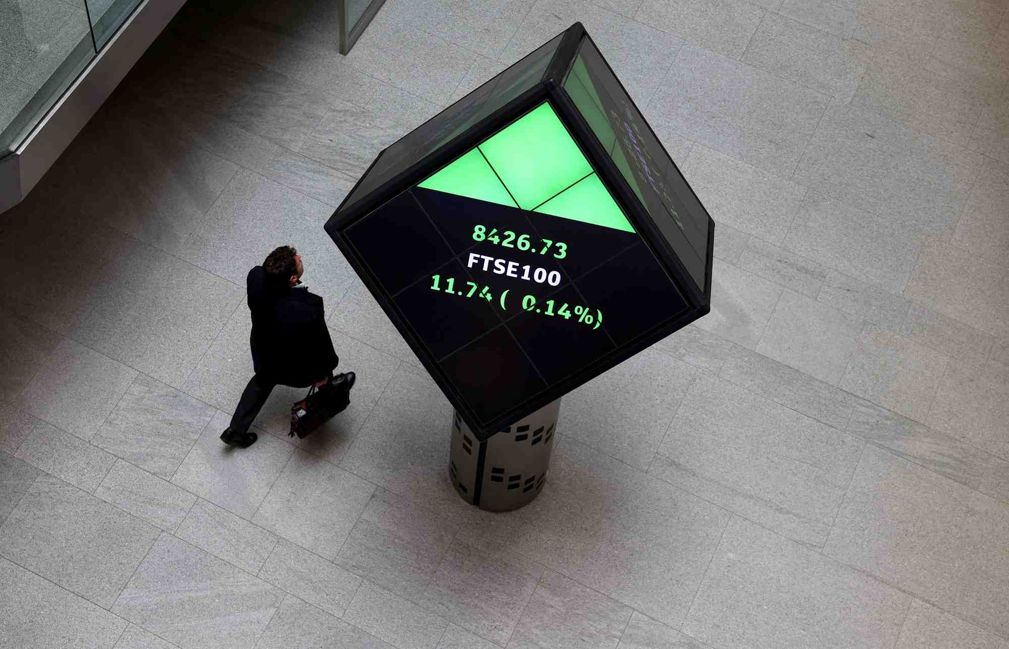 Siege de la bourse de londres