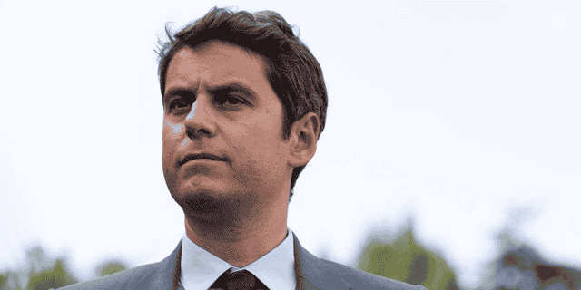 Le Premier ministre démissionnaire Gabriel Attal.