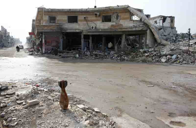 La coalition menee par les etats-unis poursuit ses frappes pres de kobani en syrie