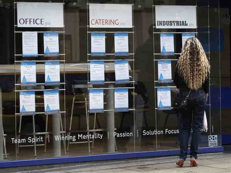 LE TAUX DE CHÔMAGE BRITANNIQUE AU PLUS HAUT DE 15 ANS