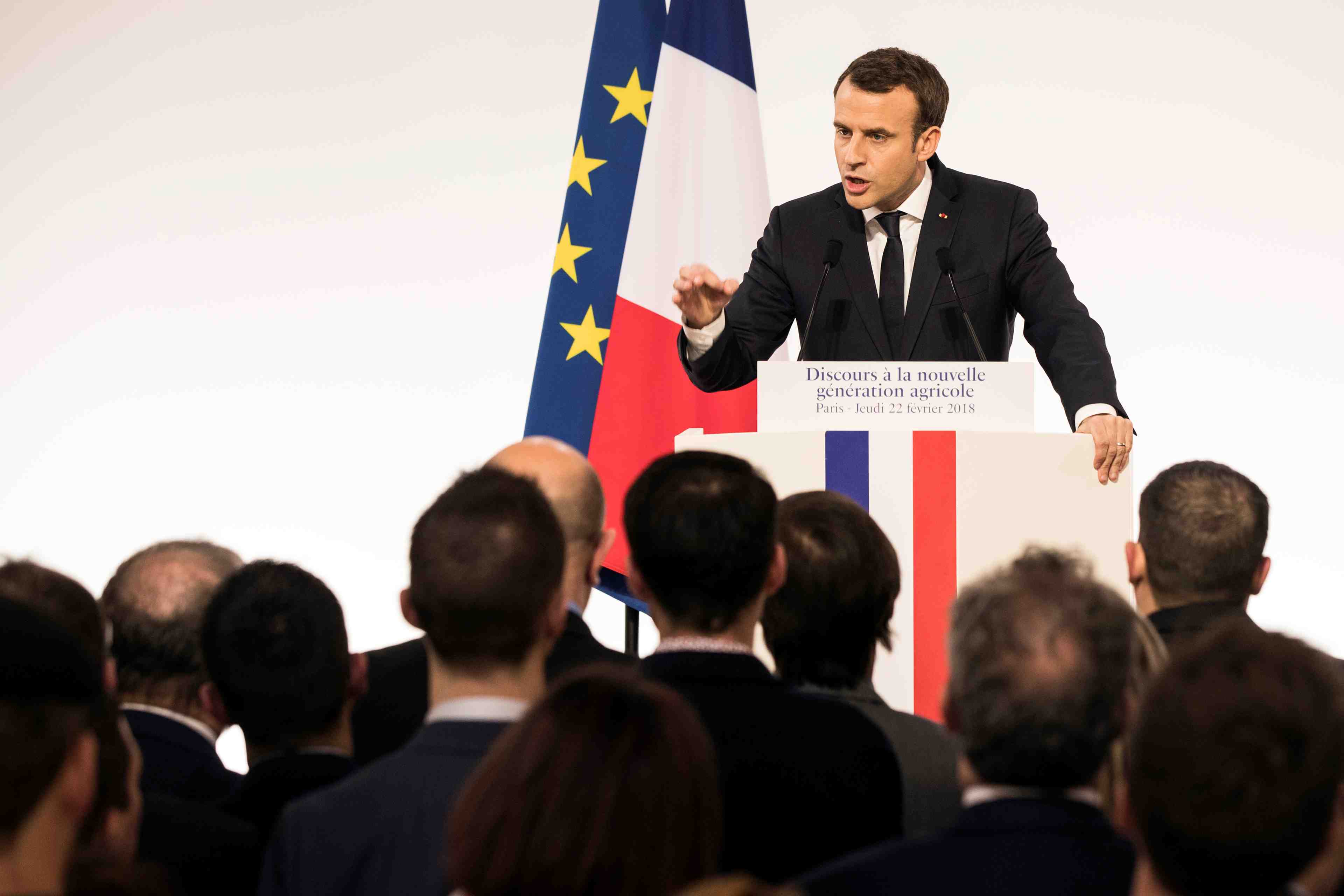 Macron offensif deux jours avant le salon de l'agriculture