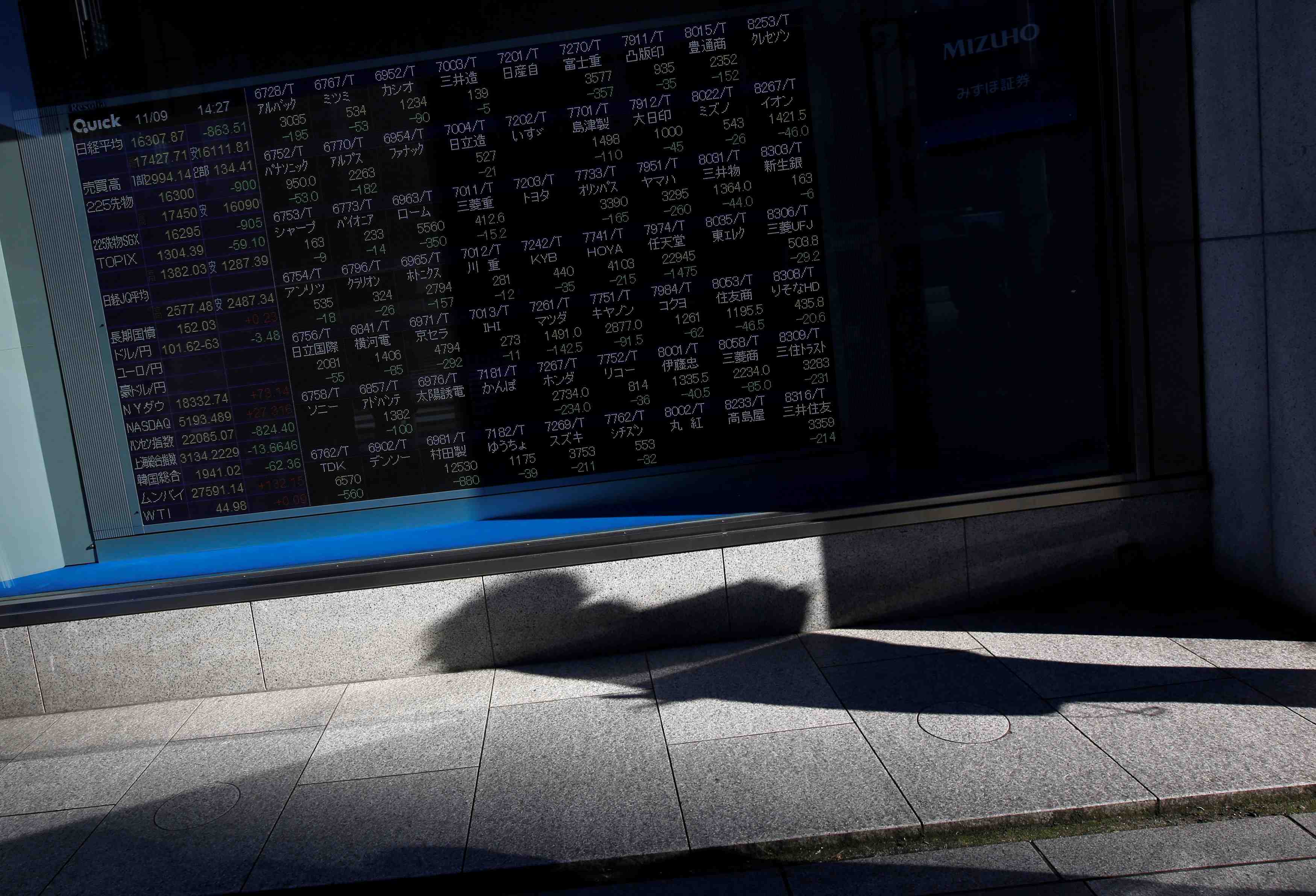 La bourse de tokyo finit en hausse