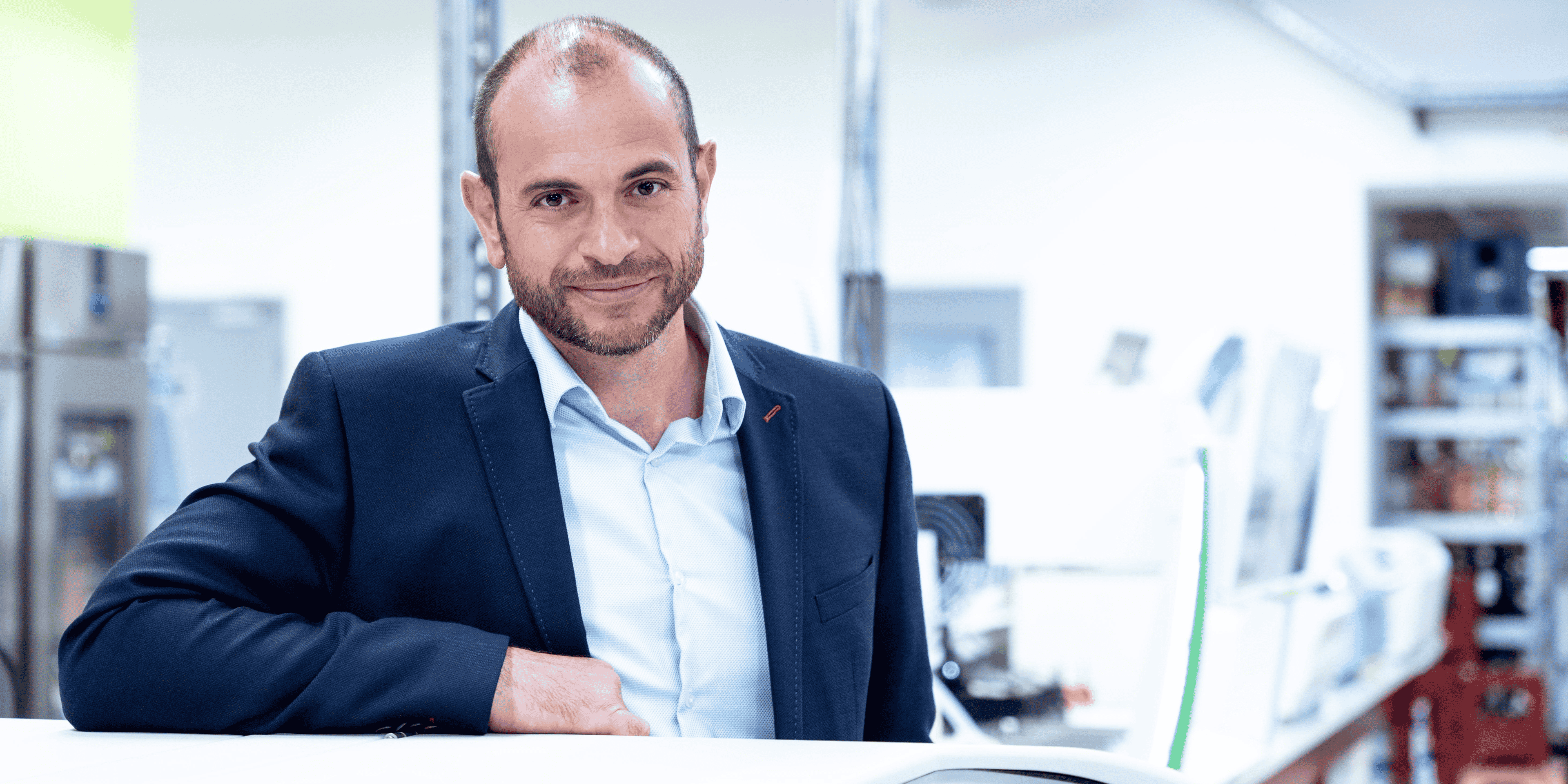 Matthieu Dubernet, P-dg des Laboratoires Dubernet dans l'Aude.