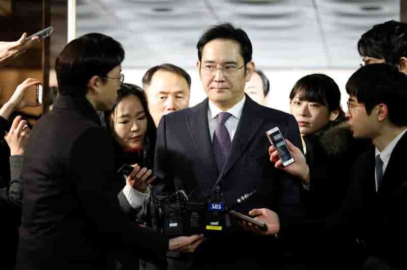 Trafic d'influence: le patron de samsung bientot fixe
