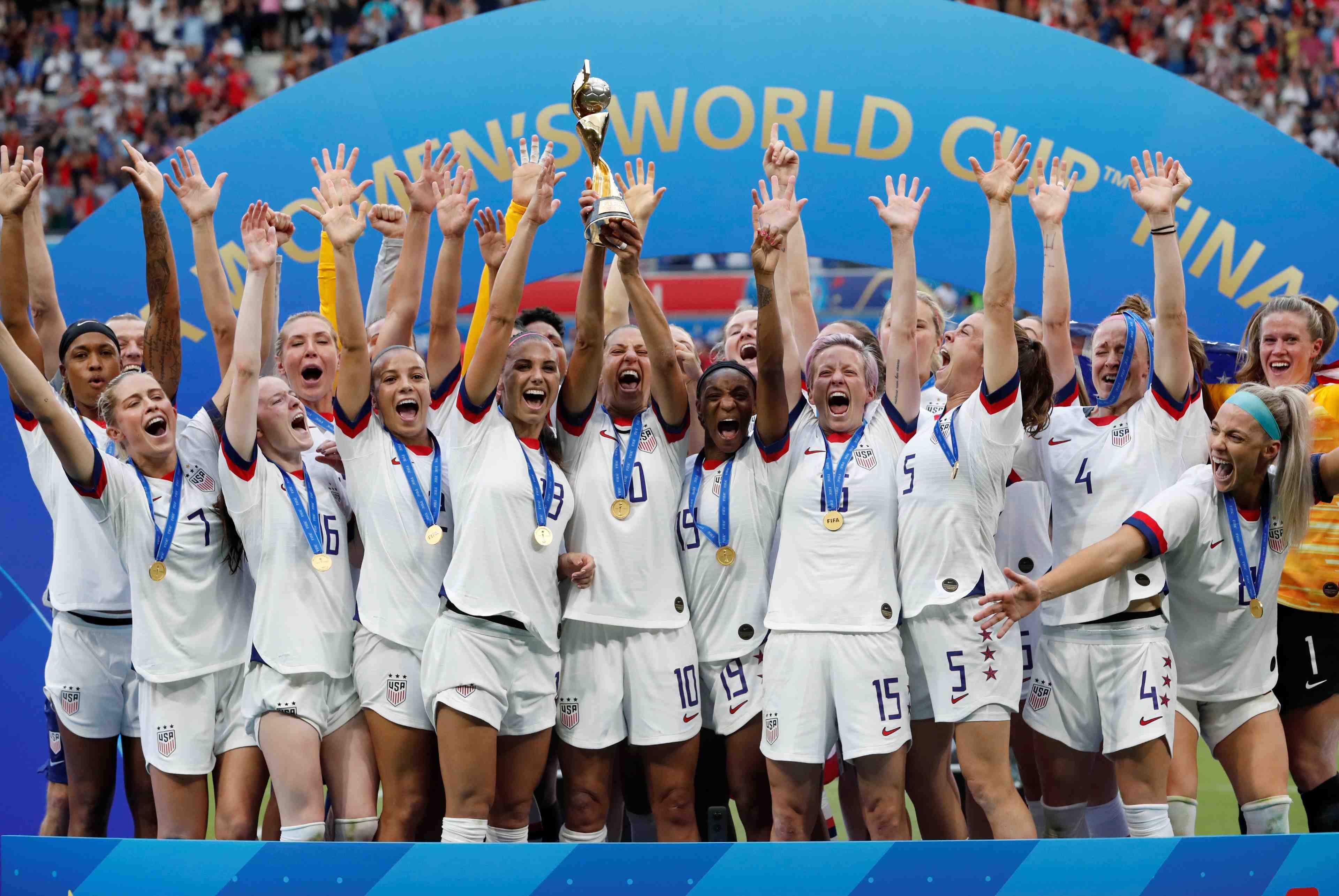 Quatrieme titre mondial pour les footballeuses americaines
