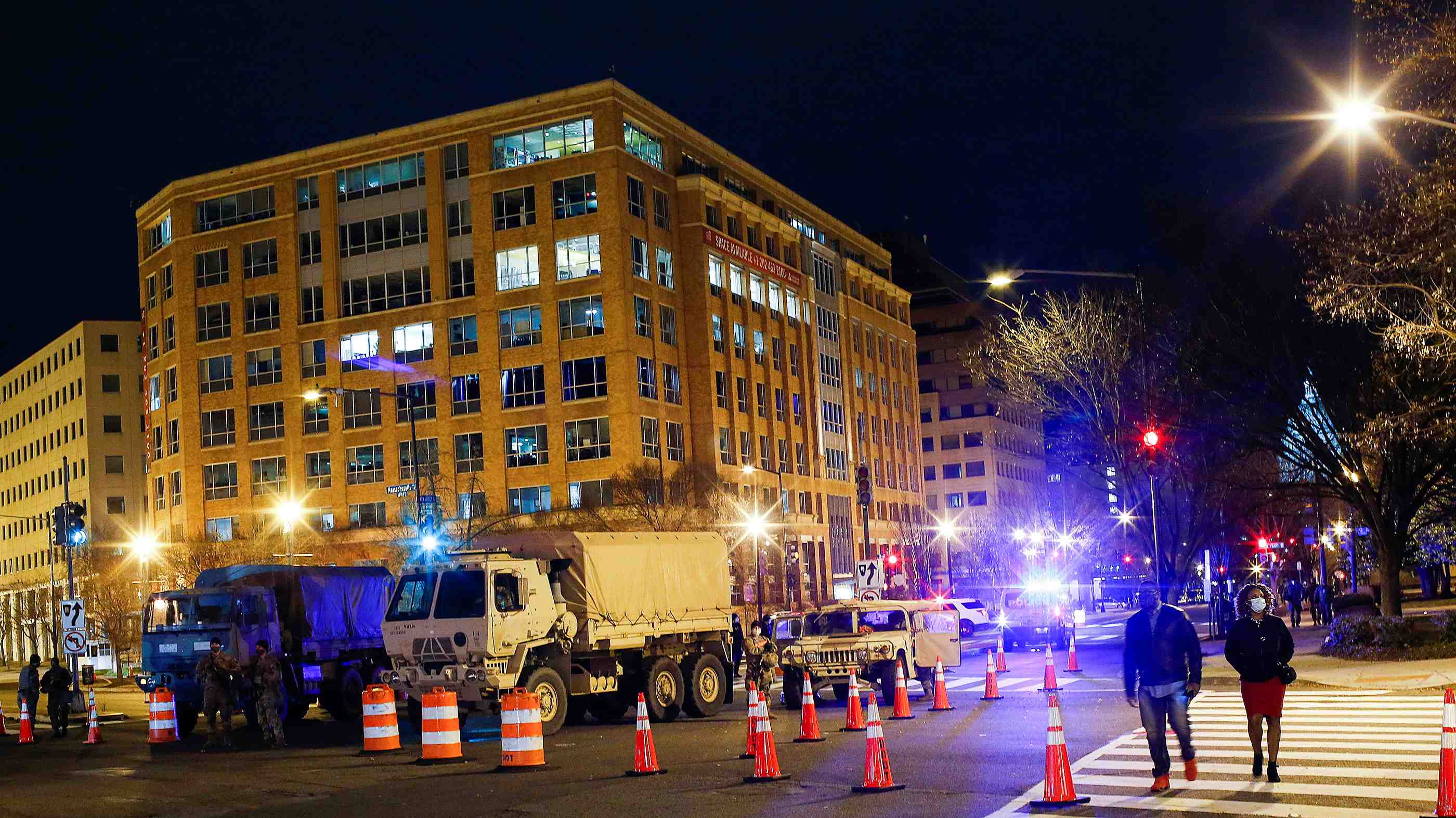 Usa: un "non-evenement", peu de manifestants alors que des troubles etaient craints