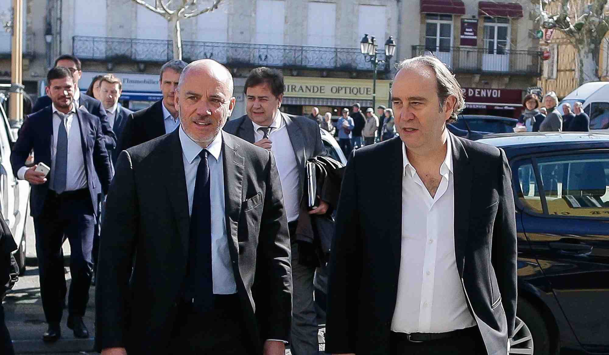 Stéphane Richard et Xavier Niel