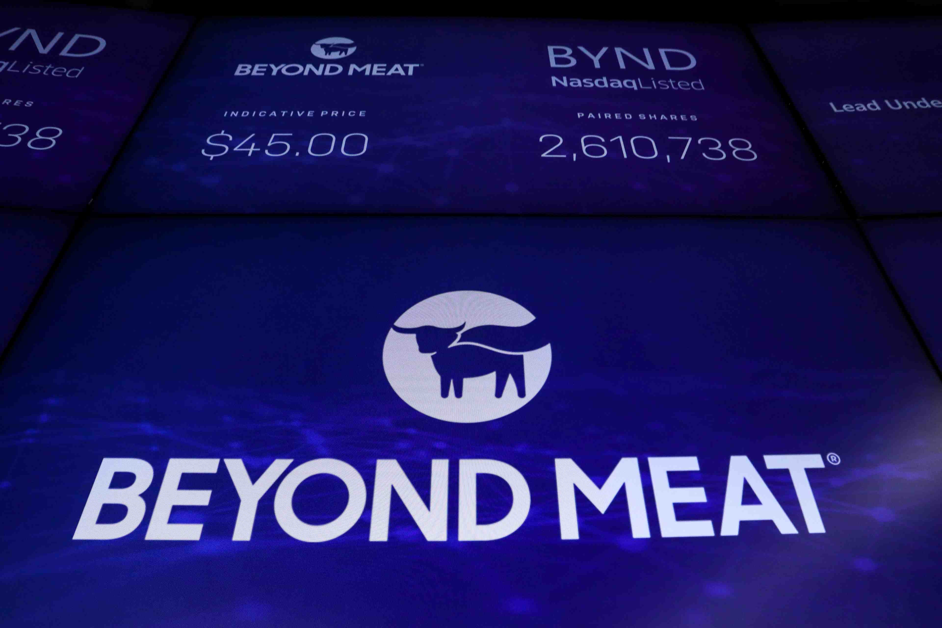Beyond meat a suivre a wall street