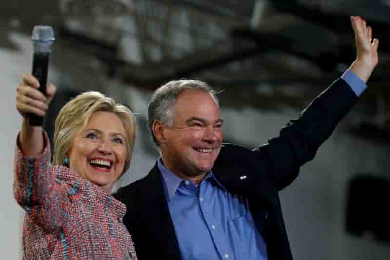 Tim kaine serait le colistier choisi par hillary clinton
