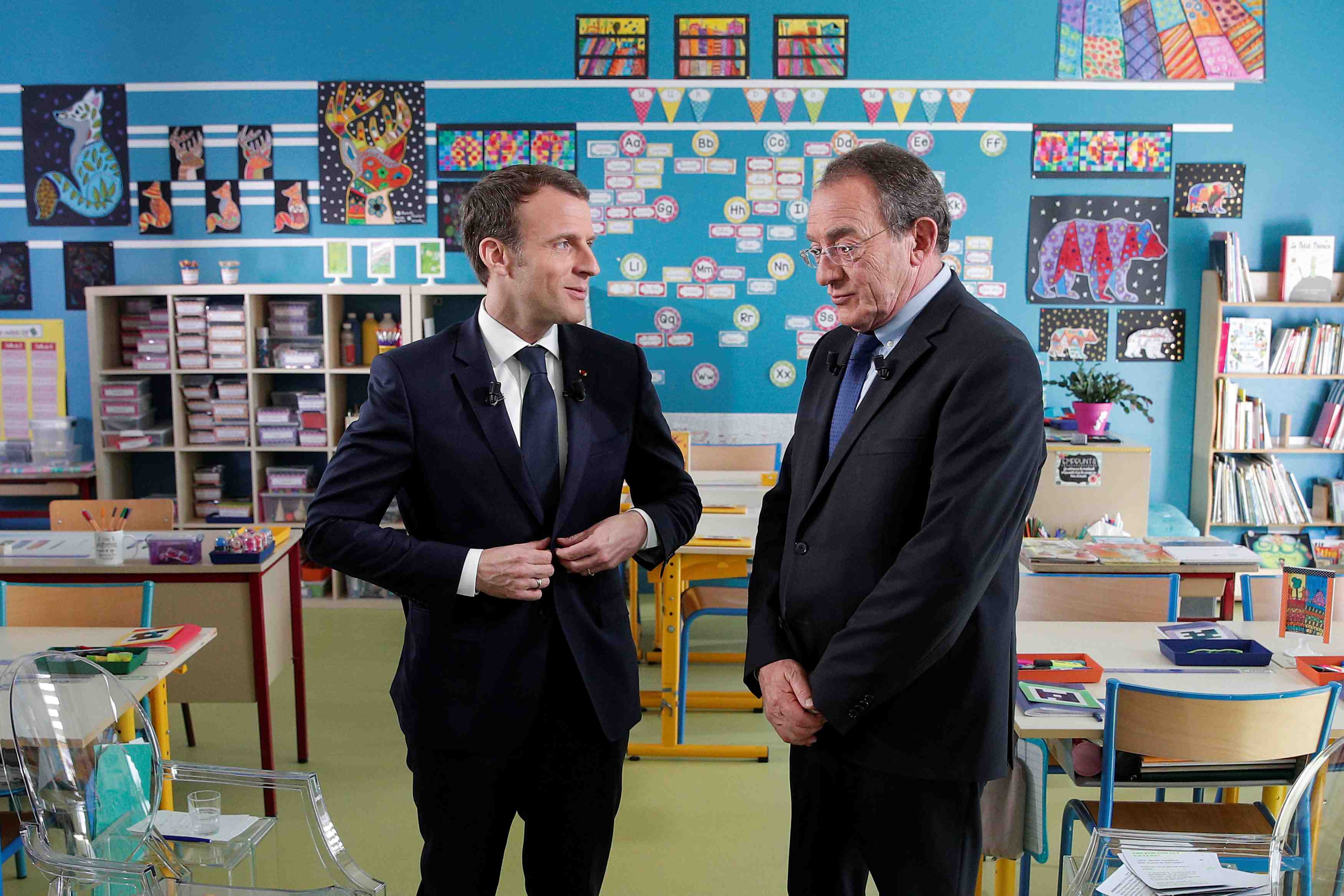 Sondage: 72% des retraites pas convaincus par macron sur tf1