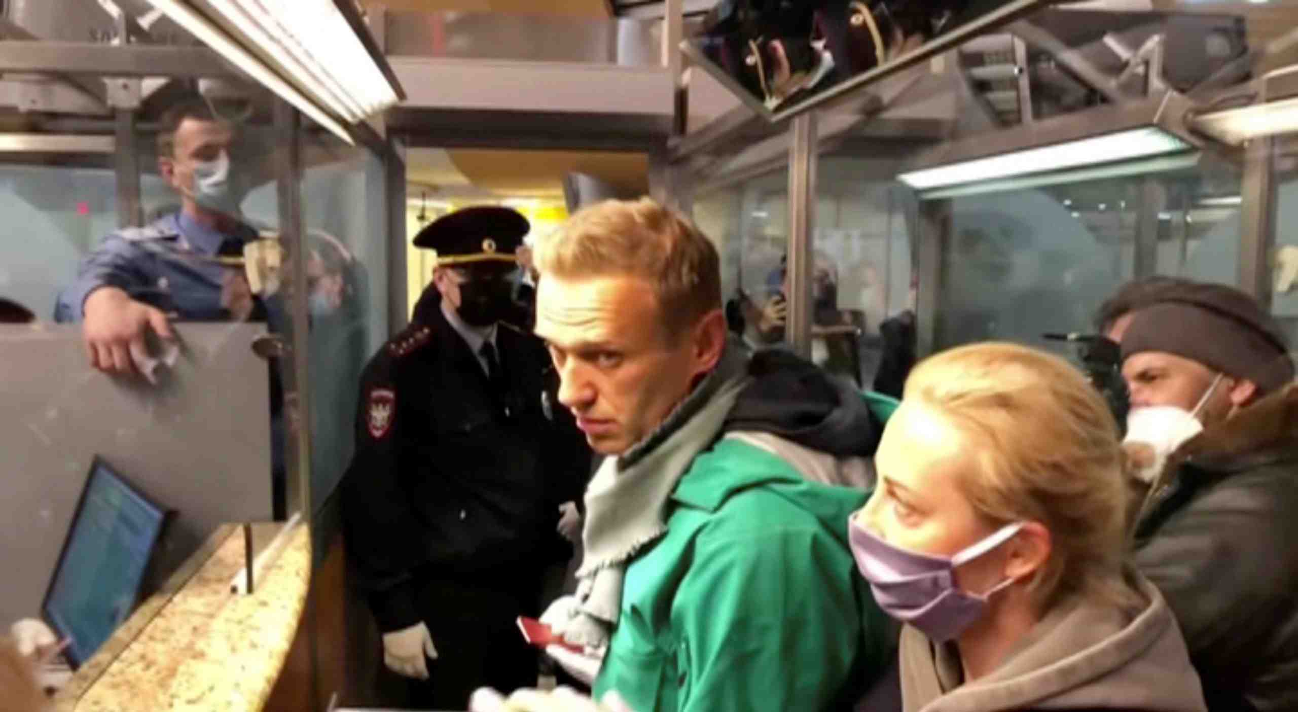 La france appelle a la liberation immediate d'alexei navalny