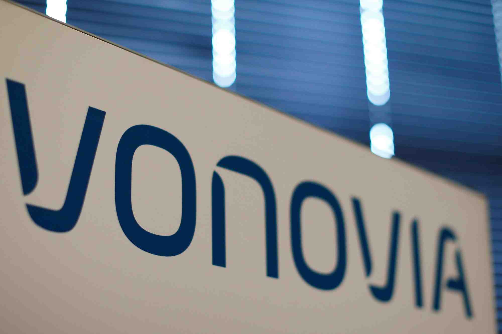Le logo de la societe immobiliere allemande vonovia