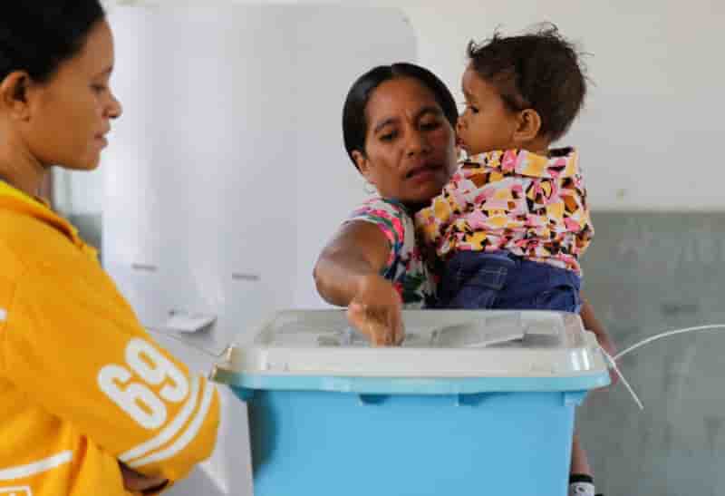 Legislatives dans un timor-oriental