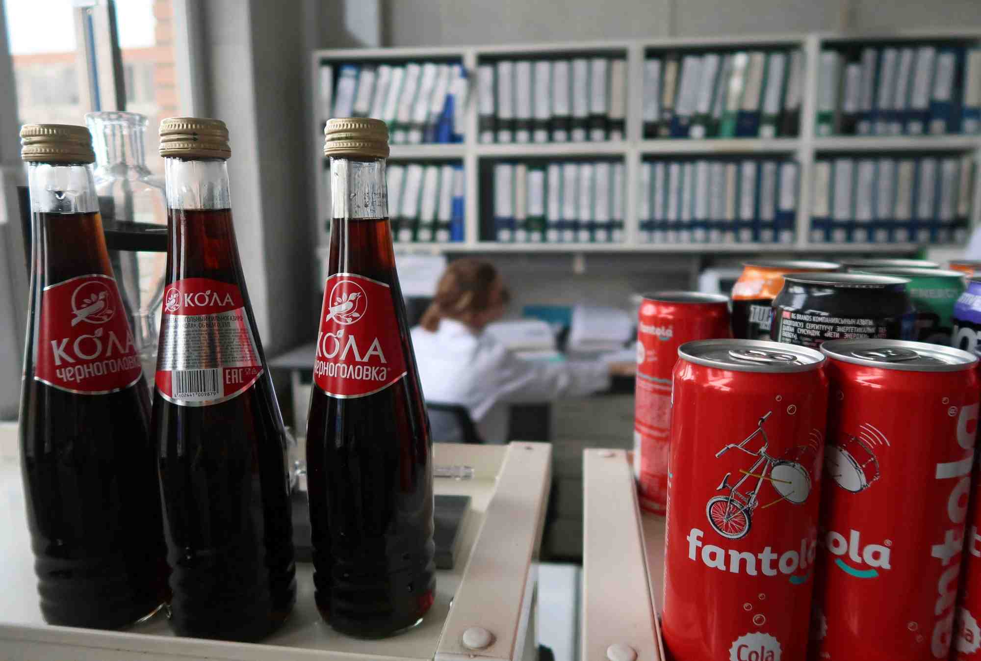 Exclusif/russie: le fabricant de sodas chernogolovka vise 50% du marche apres le depart de coca-cola et pepsi