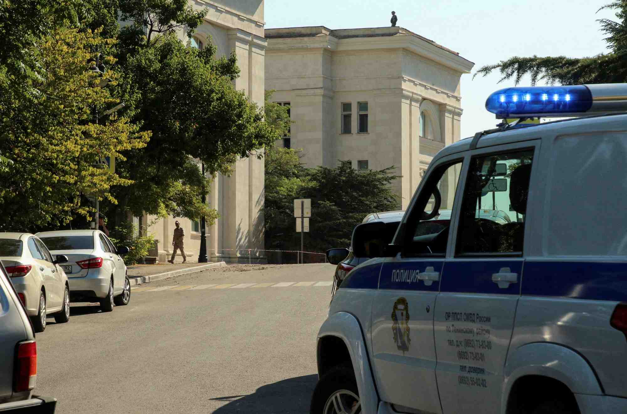 Ukraine: explosions pres d'une base aerienne russe de sebastopol, en crimee