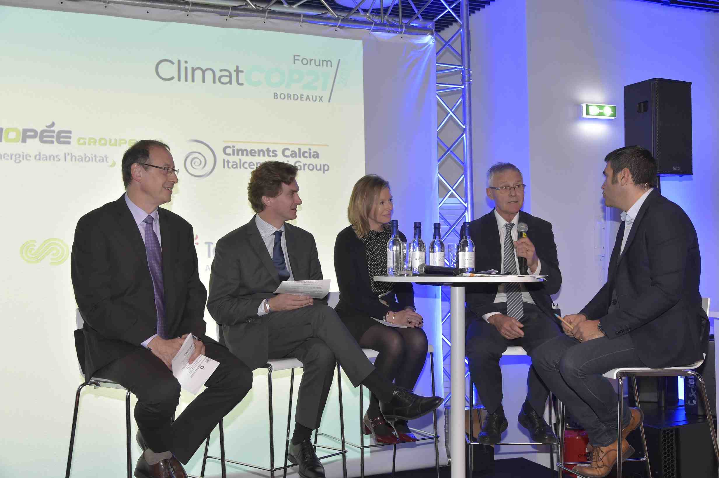 Forum Climat COP21 Bordeaux Table 1