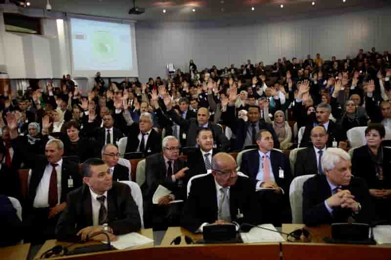 La reforme de la constitution algerienne approuvee par le parlement