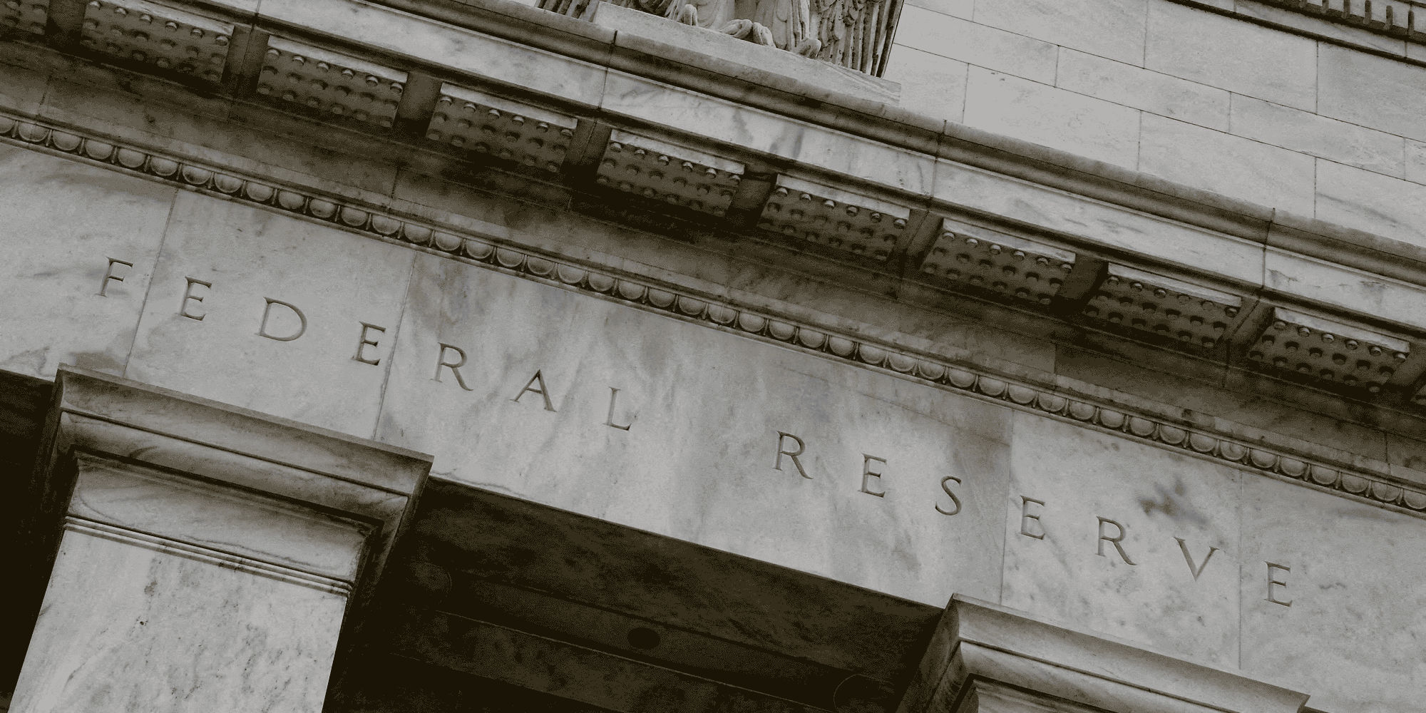 Photo d'archives de la facade du batiment de la reserve federale americaine a washington