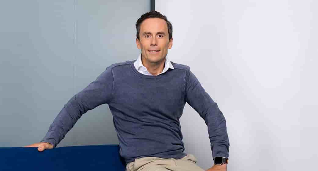 Alexis Lanternier, directeur général de Deezer, dans les locaux de l'entreprise, en septembre 2024, deux mois après sa nomination.